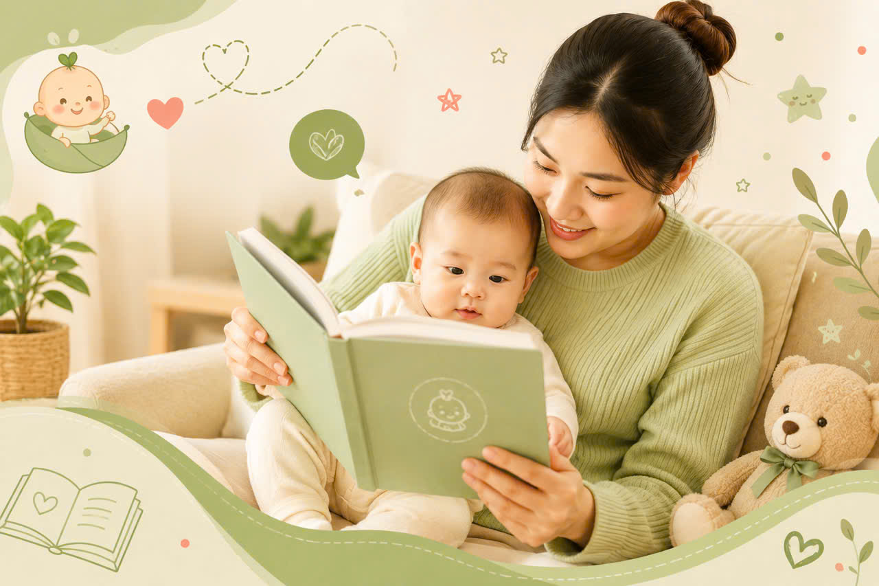 Hồng cùng các bé Tôm Tép Tít